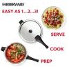 6-Quart Aluminum Stovetop Pressure Cooker, 15 PSI