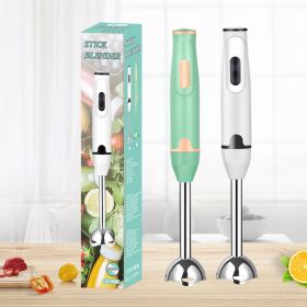 Hand Stick Handheld Immersion Blender Food Food Complementary Cooking Stick Grinder Electric Machine Vegetable Mixer (Ships From: China)