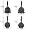 1pc Breakfast Mini Omelette Pan Creative Cute Cartoon Diy Omelette Pan Non-Stick Pan Kitchen Fried Egg Pan